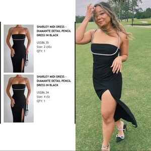 SHOWPO Sharley Midi Dress - Diamante detail
Pencil dress